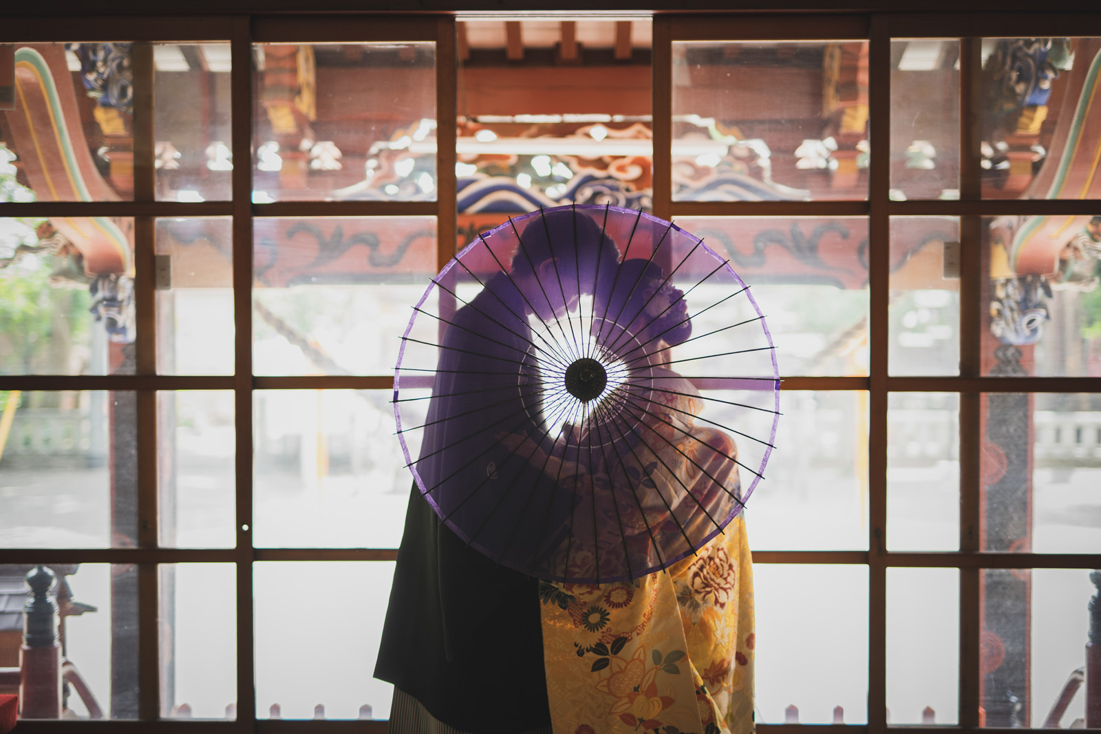提携の玉村八幡宮にて神前結婚式も可能です