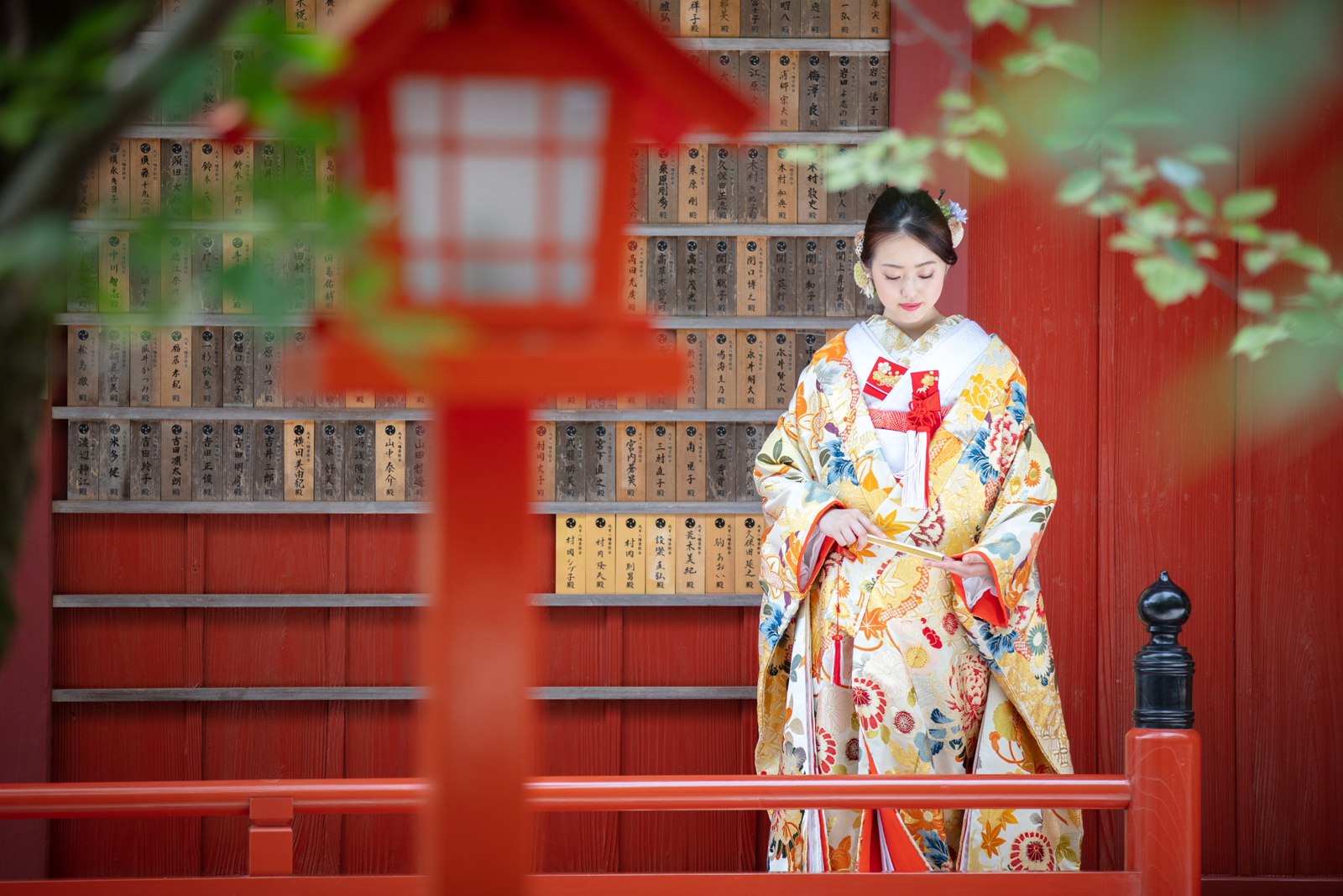 着付けはもちろん専門のプロが担当