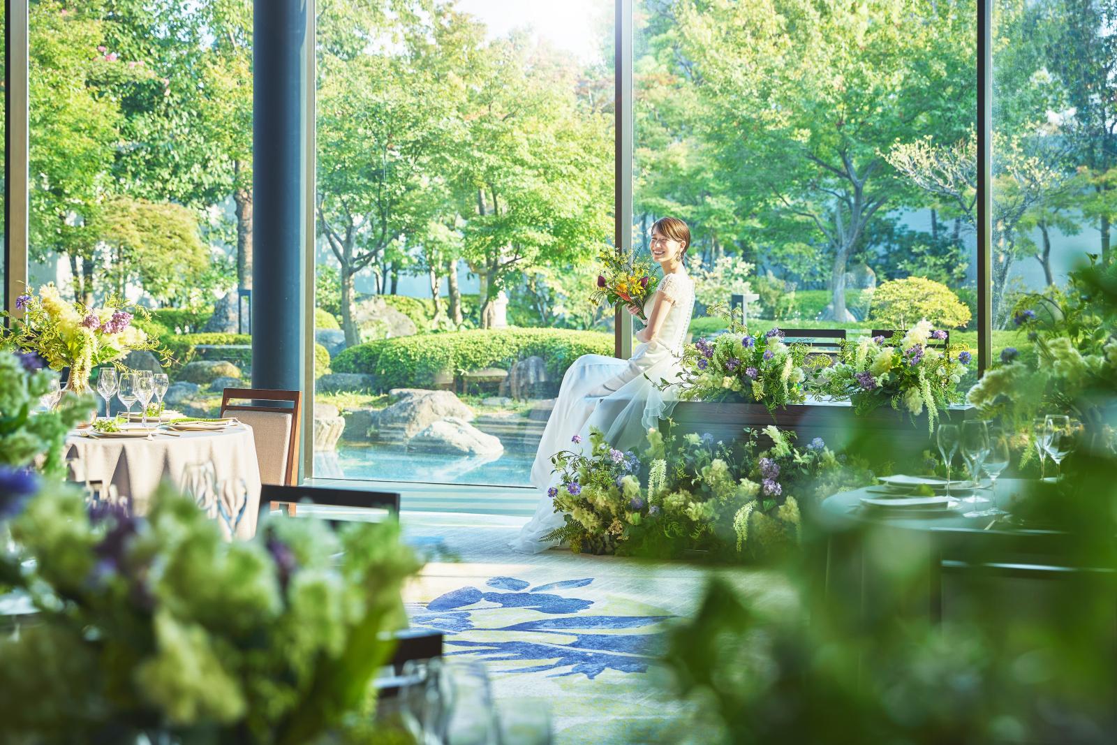 小物の一つに至るまでコンセプトを考慮しトータルコーディネート