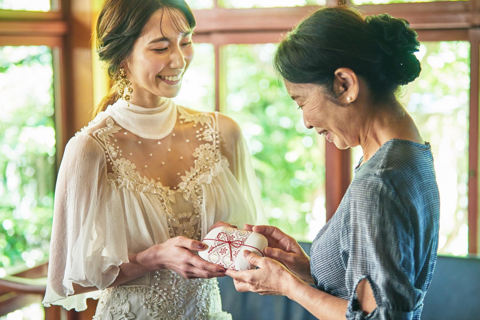 いままでの感謝の気持ちを言葉にする大切な瞬間