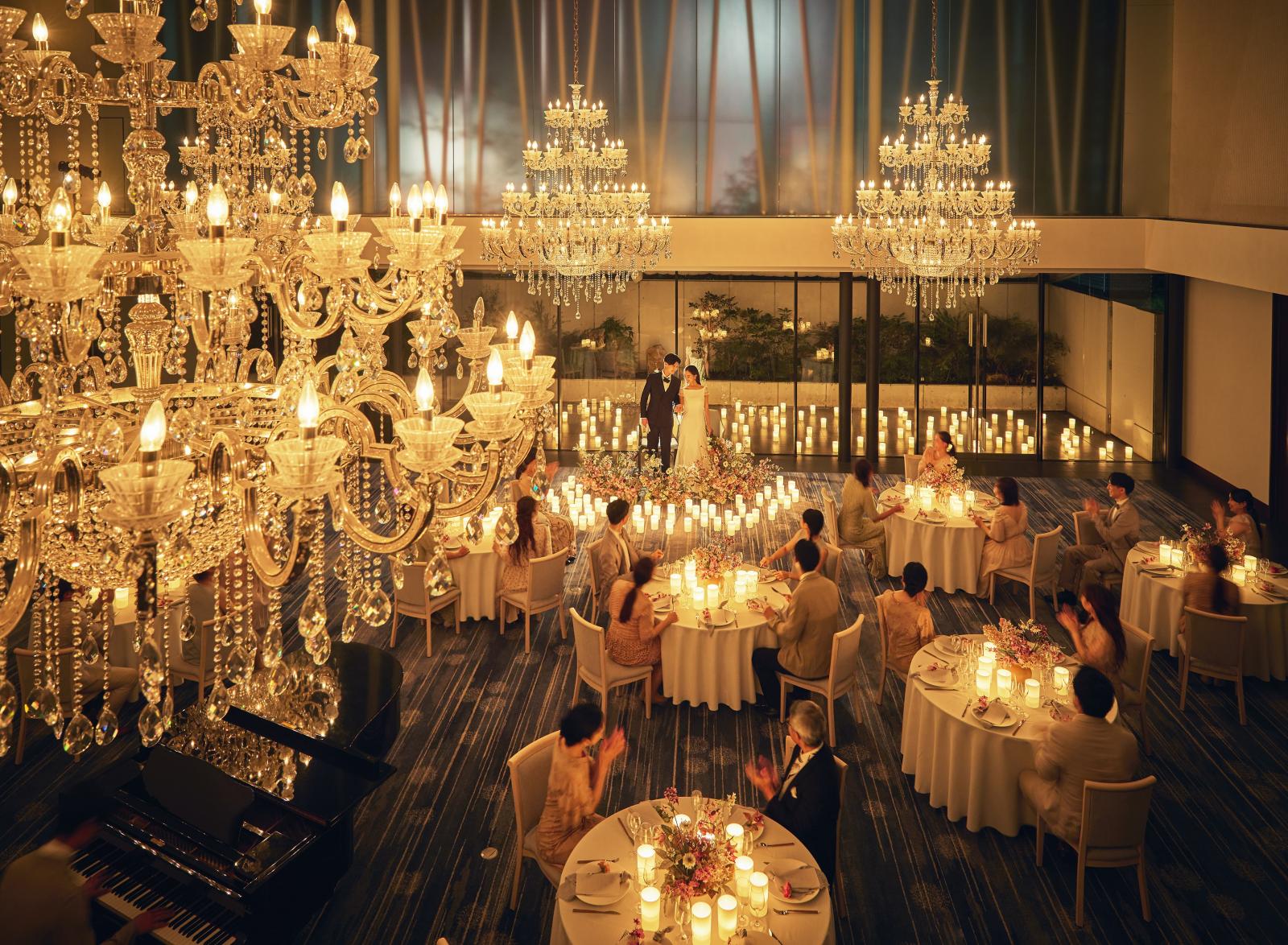 まるで映画のワンシーンのようなパーティタイム