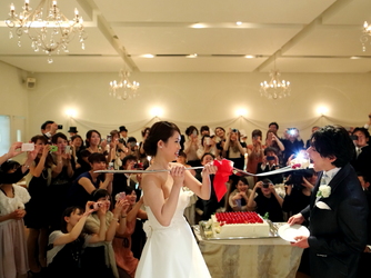 定番の演出からおふたりにオリジナルの演出まで。海外の結婚式をベースにした「この日だけ」のパーティ。