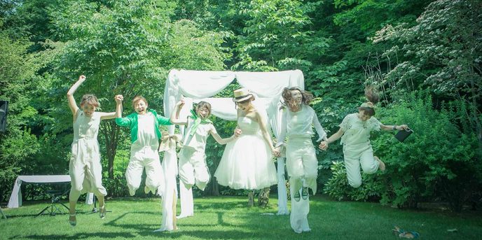 結婚式の枠にはハマらない♪堅苦しい「しきたり」なんて気にしない！皆が全力で楽しむパーティを♪