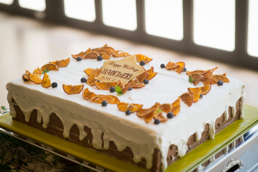 おふたりのこだわりを一生に一度のウエディングケーキに！