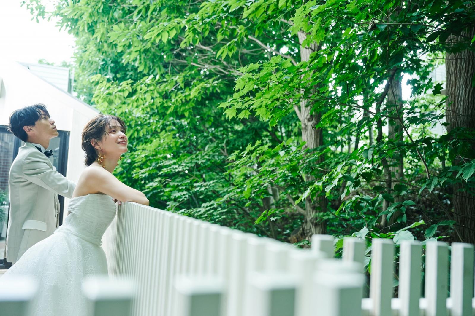 自然に囲まれたthe Terraceは季節ごとにさまざまな表情を見せてくれます