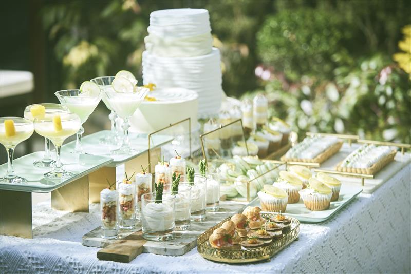 カラフルなフィンガーフードをご用意