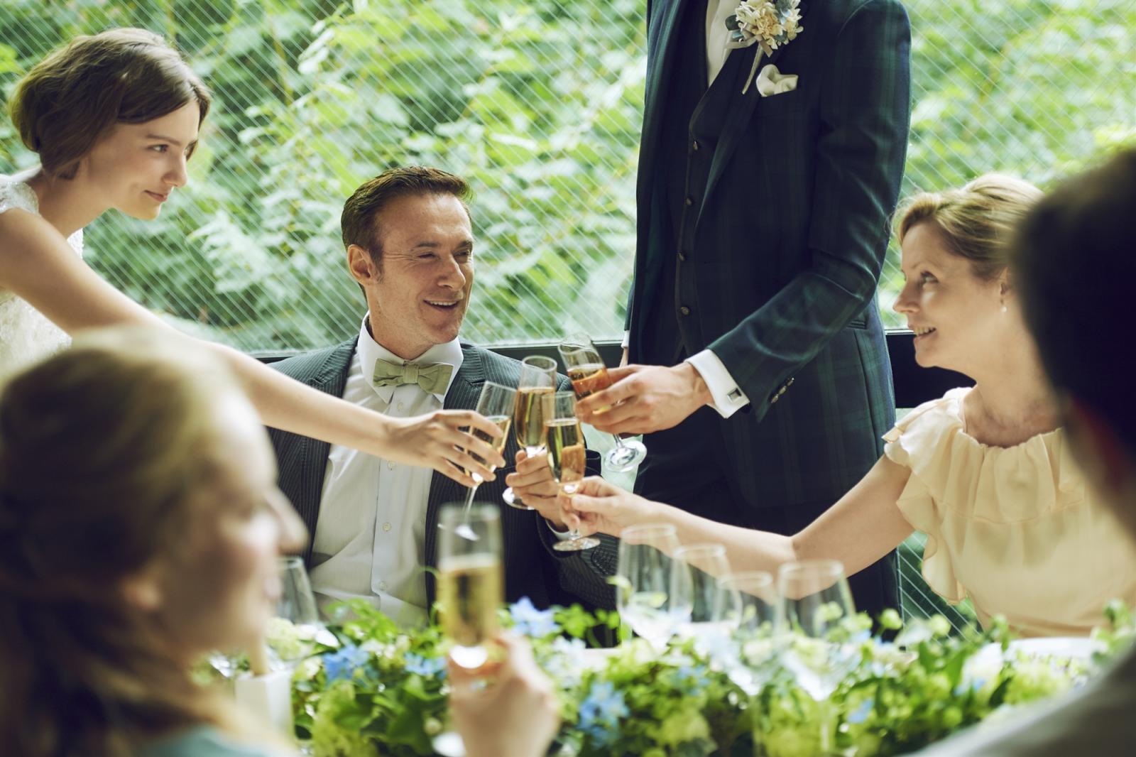 特別な日にふさわしいこだわりの美食が華を添える