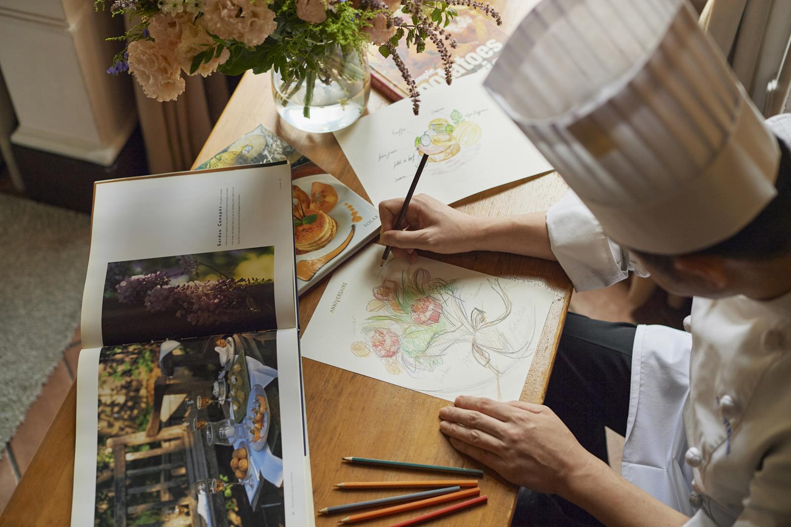 お料理はゲストへの“おもてなし”、大切なアイテムだからこそおふたりらしさを表現してみては