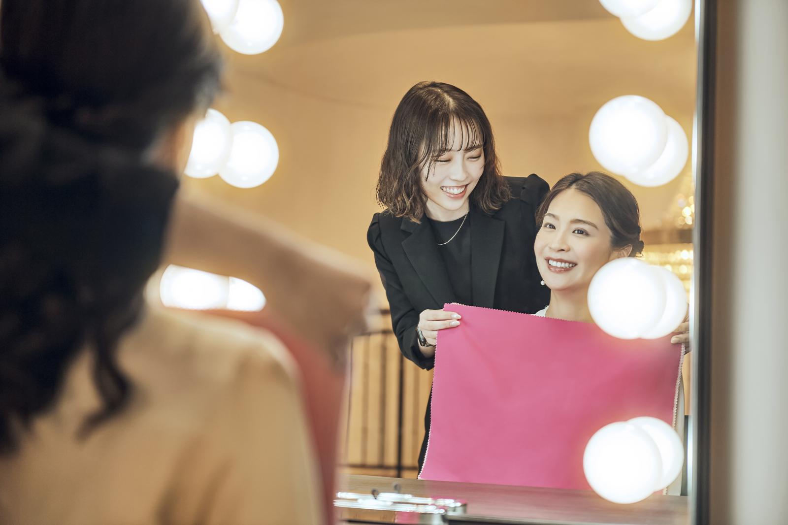 パーソナルカラー診断も叶う