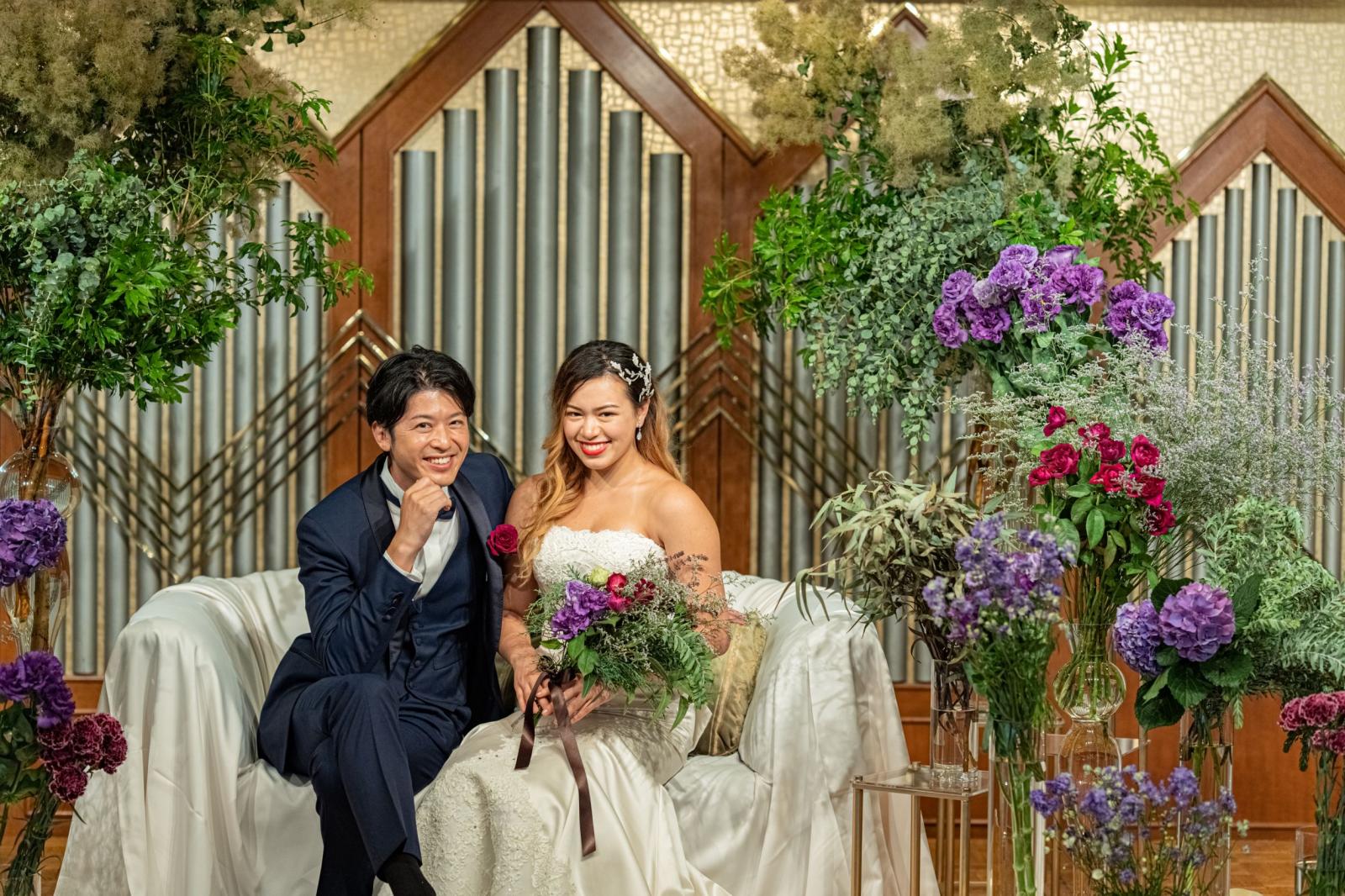 ゲストも楽しめる写真スポットがたくさん