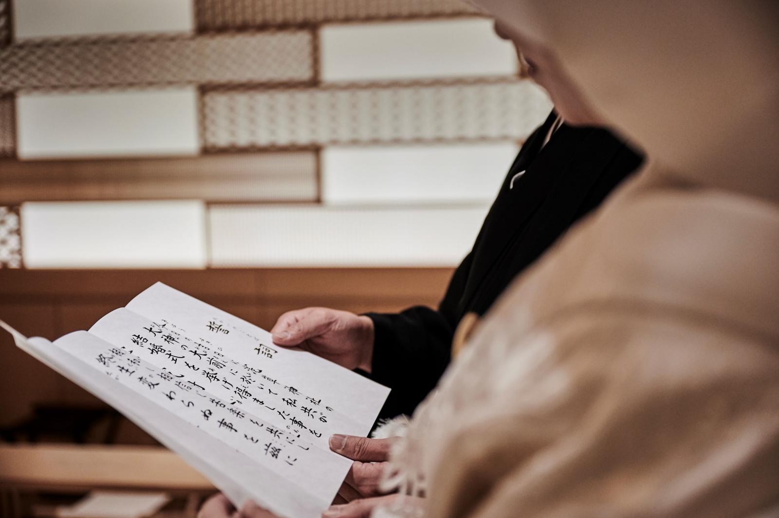 神殿での挙式は神社に出向いて行う挙式と同じ意味合いと格があります