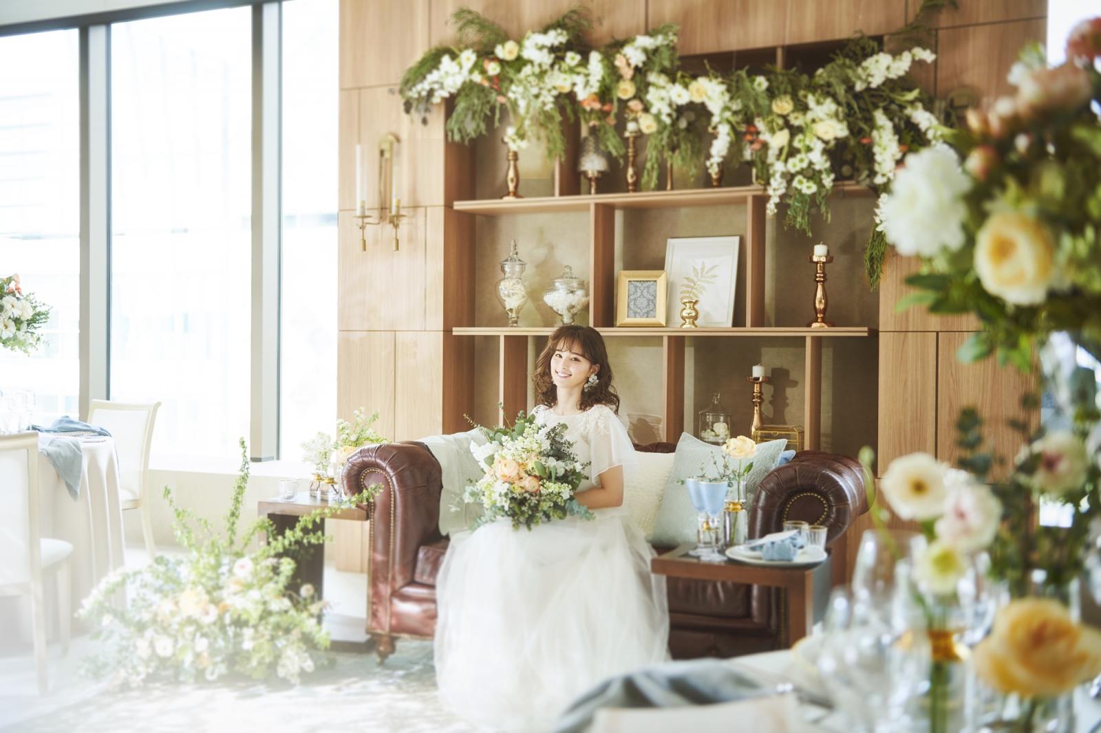 トレンドの装飾も思いのままに叶うよう、飾り付けに特化した設備をご用意