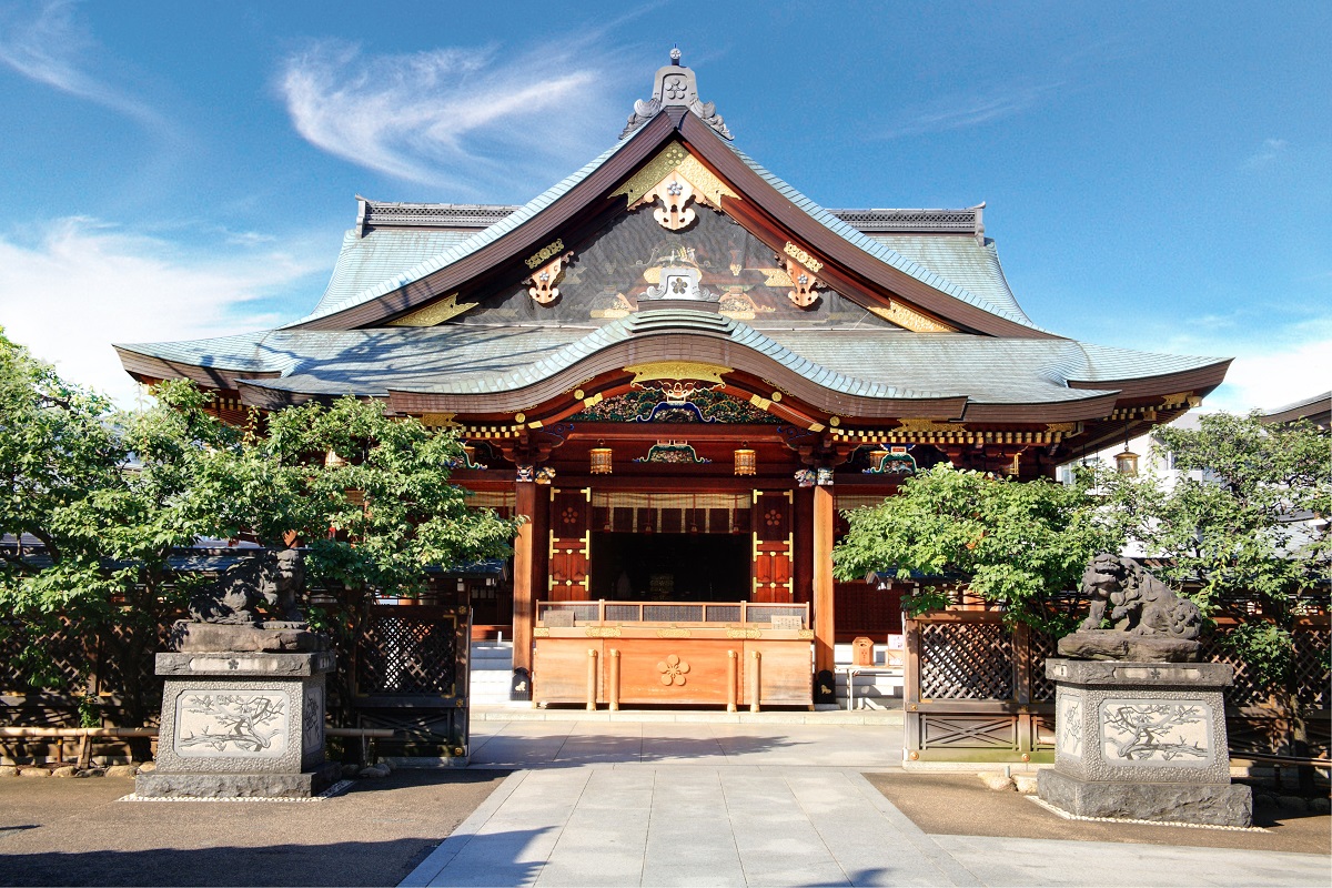 近隣神社「湯島天満宮」