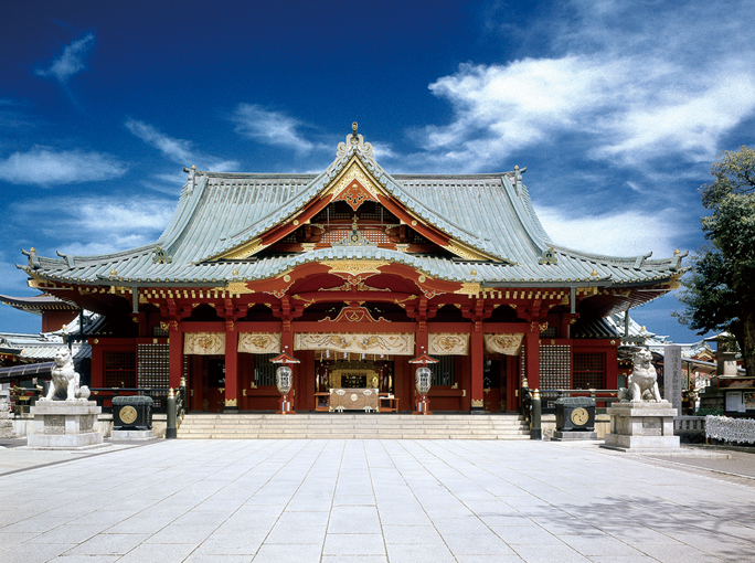 近隣神社「神田明神」
