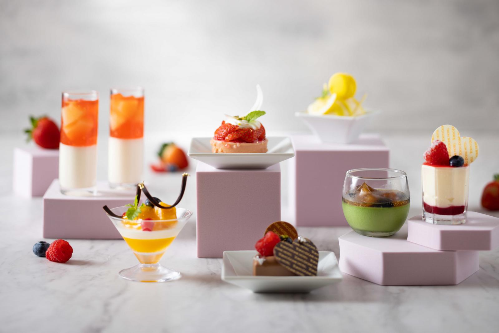 ゲストに人気のデザートブッフェもオススメ