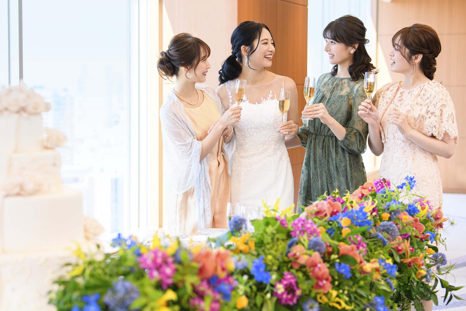 お世話になった方々に感謝を伝えたい。プライベート感あふれるもてなしの空間