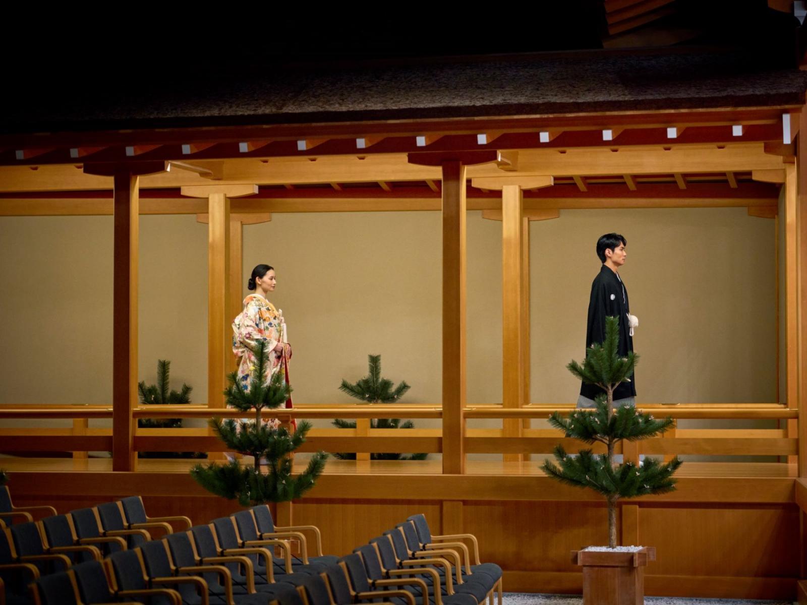 花道ともいうべき、橋掛かり