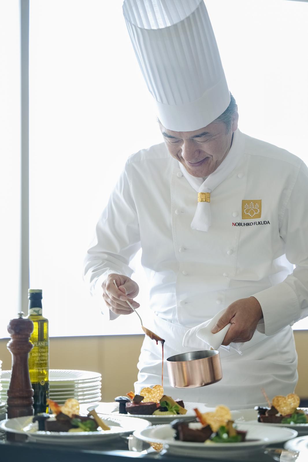 「食のセルリアン」と称された美食。五感で楽しませてくれる彩り豊かな料理はゲストからも大好評