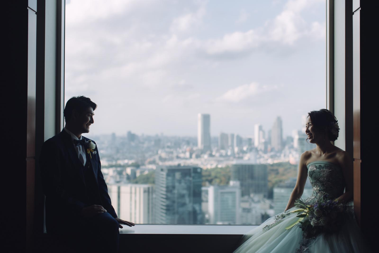 パーティー会場は、地上145mの絶景が望める【タワーズサロン ルナール】