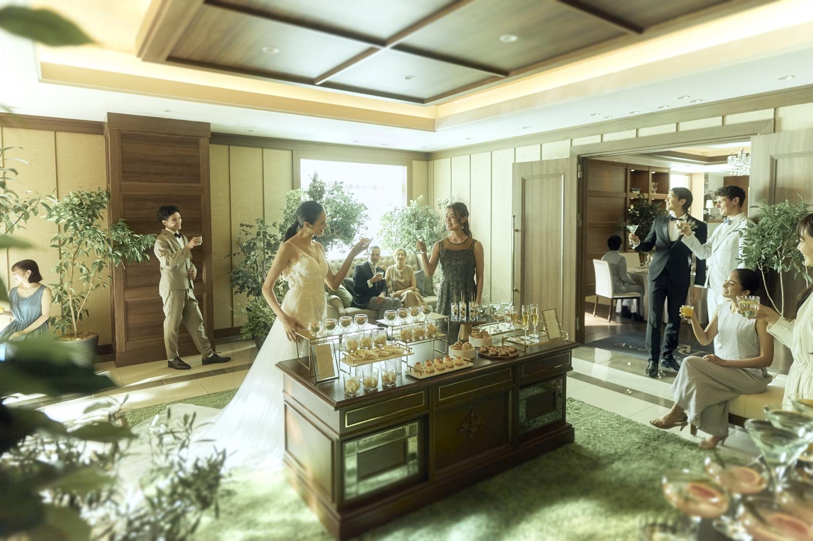 ゲストと近い距離で過ごすことができる空間作りや演出に定評の当館