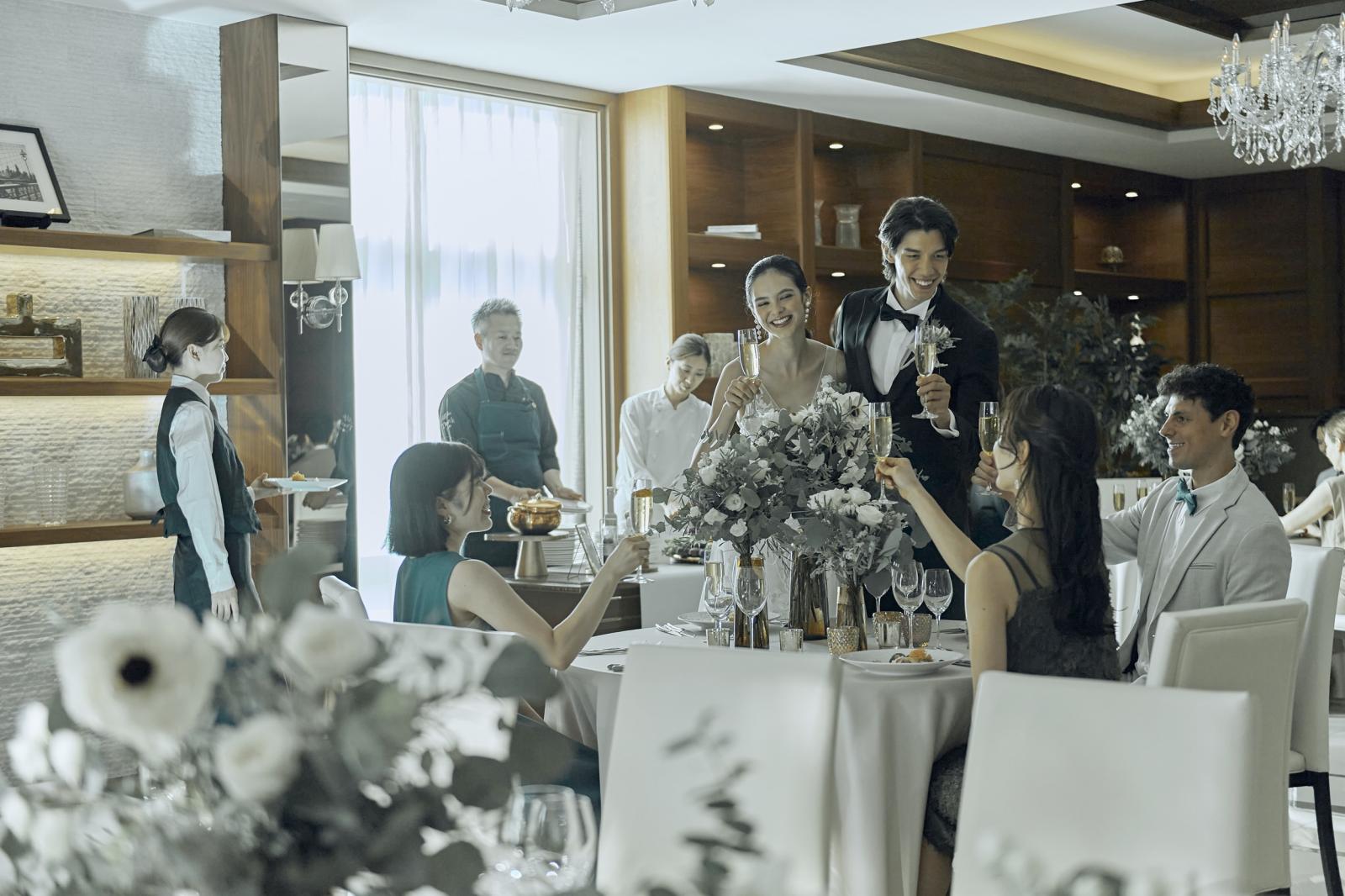 感動とゲストからの祝福に包まれる幸せなひととき