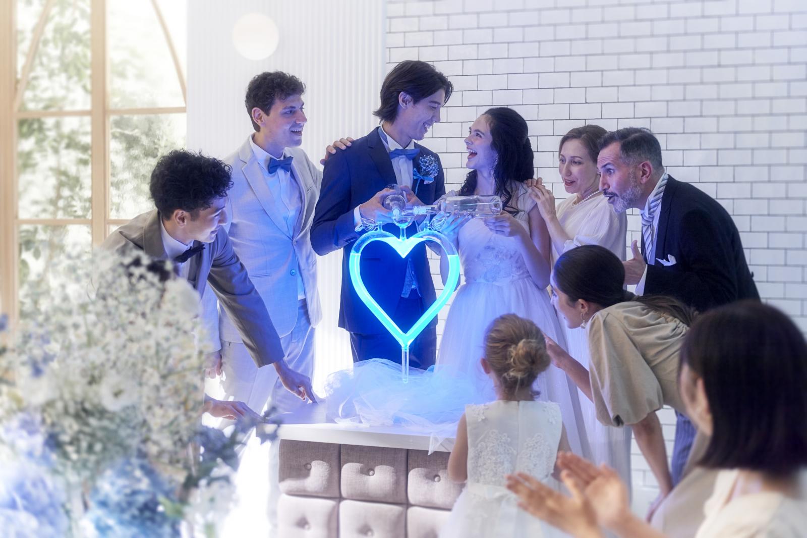 フォトジェニックな演出でゲストも交えて盛り上がる！