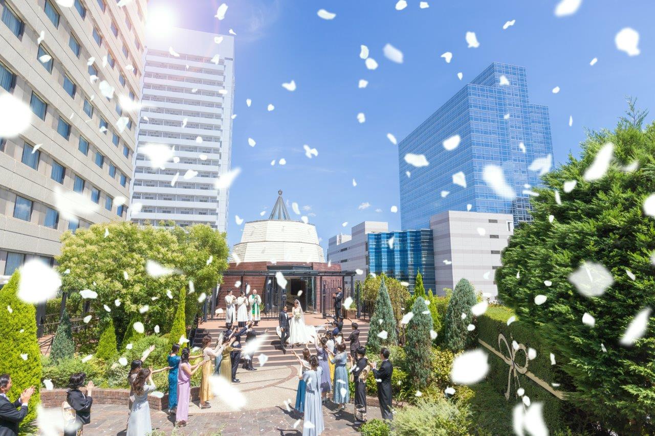 都内ホテルでは希少な独立型チャペル