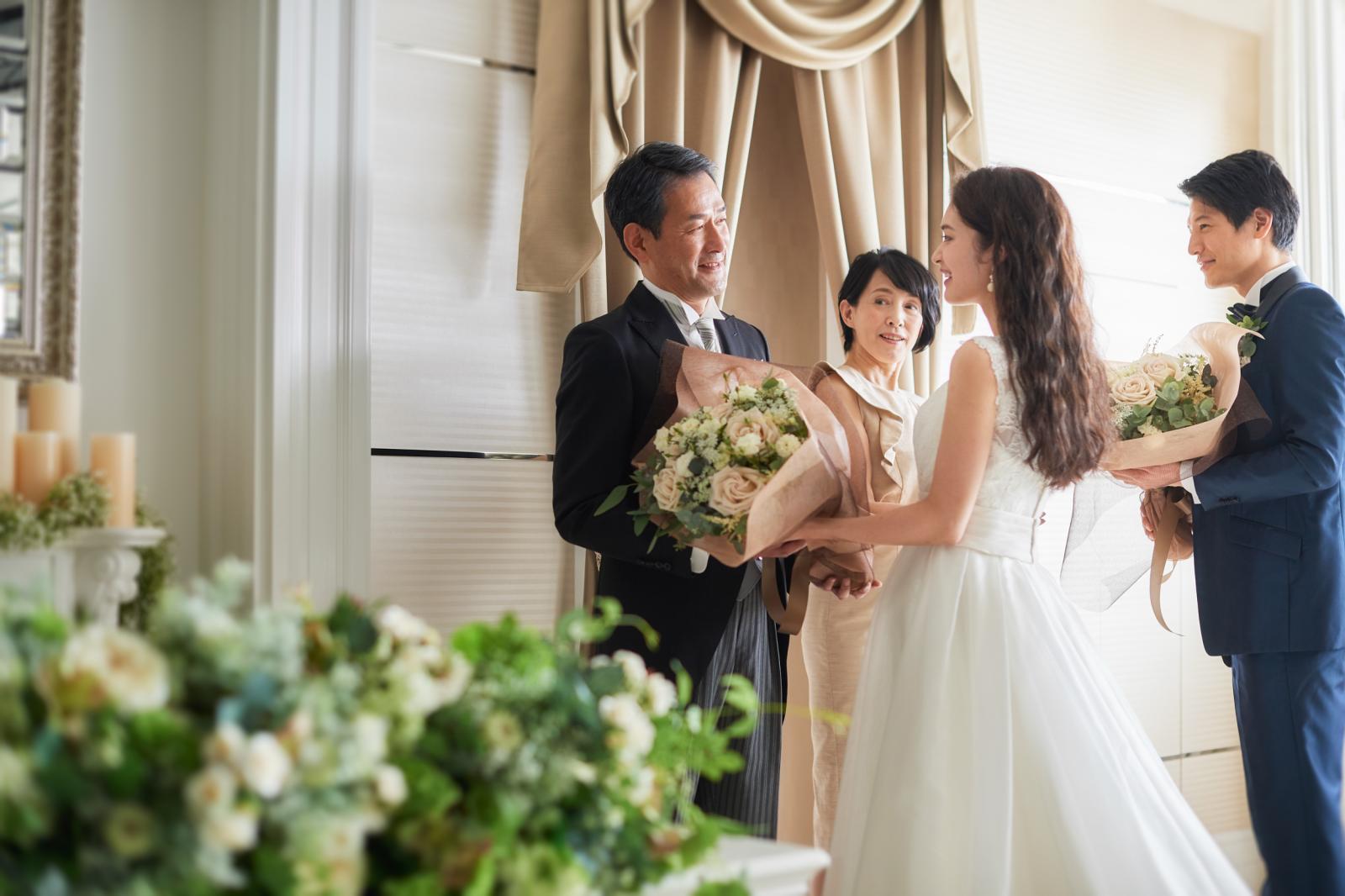 温かなパーティの結びには親御様へ感謝の気持ちを伝えてみて