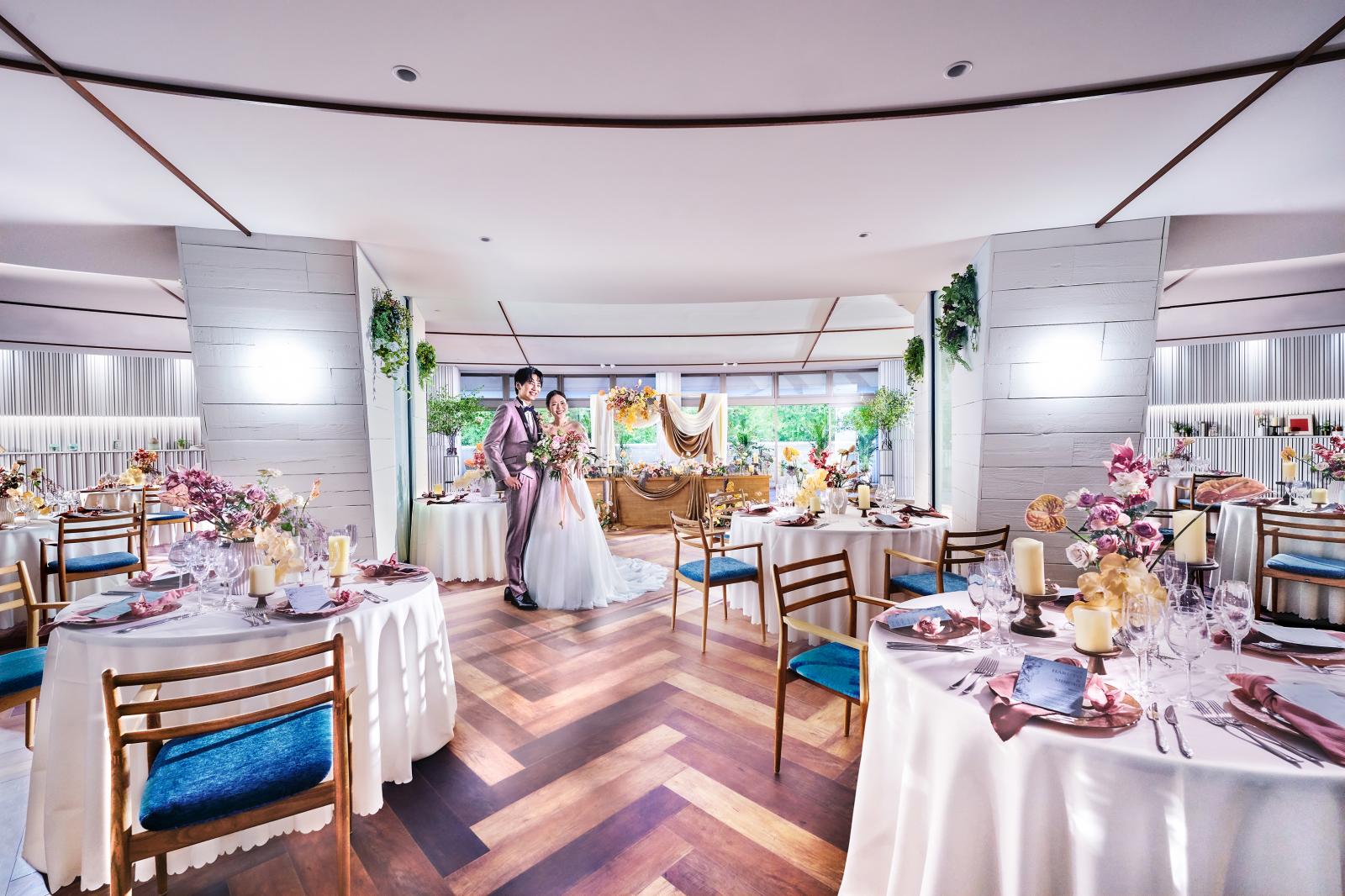 窓から見える景色はゲストとの時間をより特別なものにしてくれます