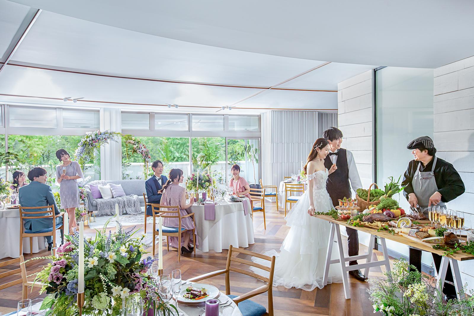 オリジナル演出なども入り入れながらゲストにとっても思い出に残る一日に