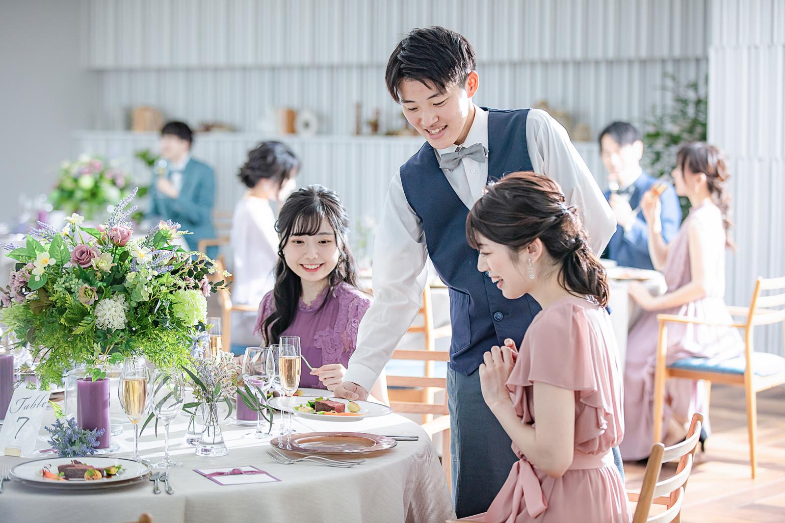 世界に一つだけのオリジナル料理でゲストをもてなす