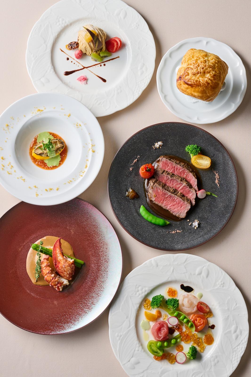 野菜たっぷりの体に優しい創作フレンチ。さまざまな世代のゲストがおいしいと思える味わいに仕上げる