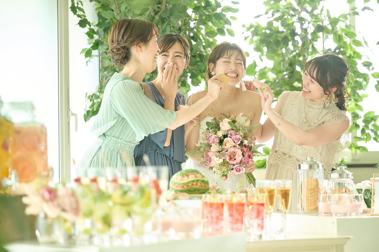 フロア貸切なので周囲を気にせず、来てくれたゲストと一緒に楽しんで