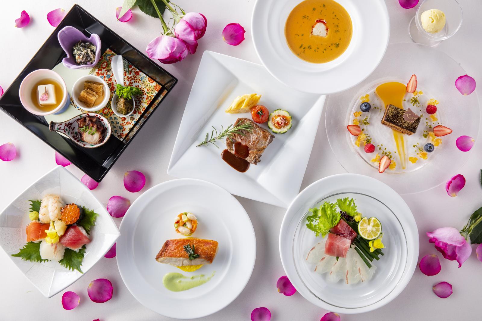 お料理にもおふたりらしさを。世界中のどの婚礼においても、お料理はゲストをもてなす重要な役割を持っています。大切なゲストへ、おふたりだけのおもてなしを作ってください。