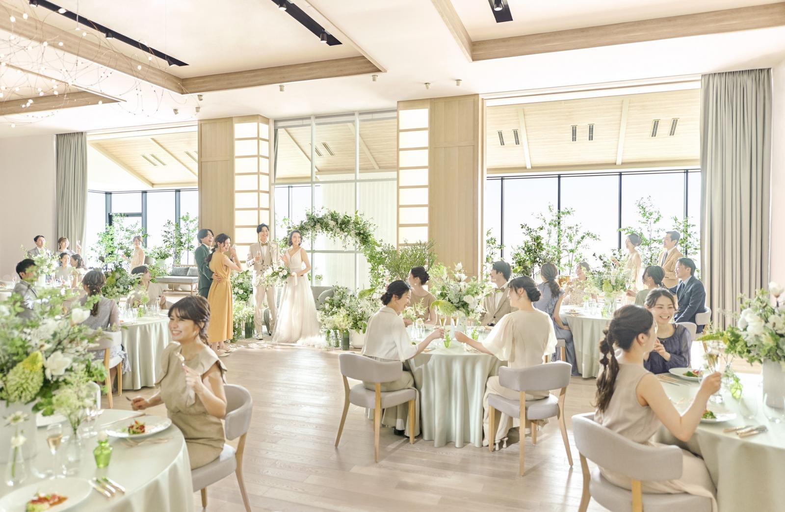 【リアン120名】気取らずリラックスできる空間を１フロア貸切に。