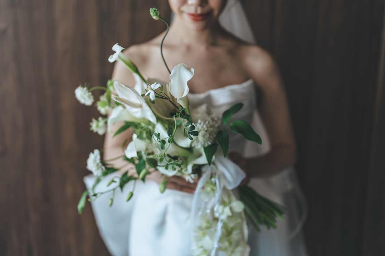 「これから共に歩む人生を祝福する」という願いをブーケに込めて