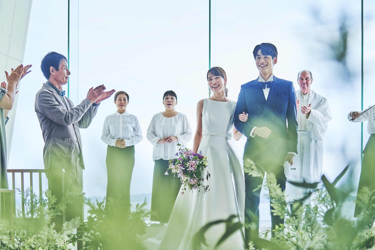 開放感に満ち 、すべての人が心温まるセレモニーが叶う