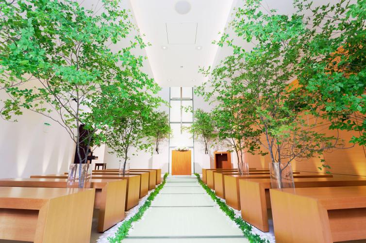 ラ チッタデッラの最上階に位置する独立型チャペルです。美しい鐘の音がお二人を祝福します。