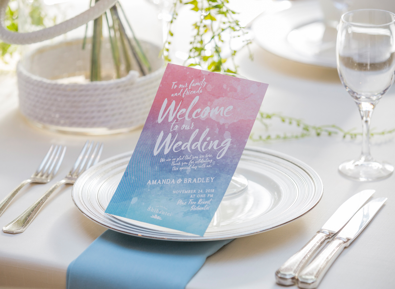 理想のウェディング空間を一から形にするためのコーディネートアイテムが充実