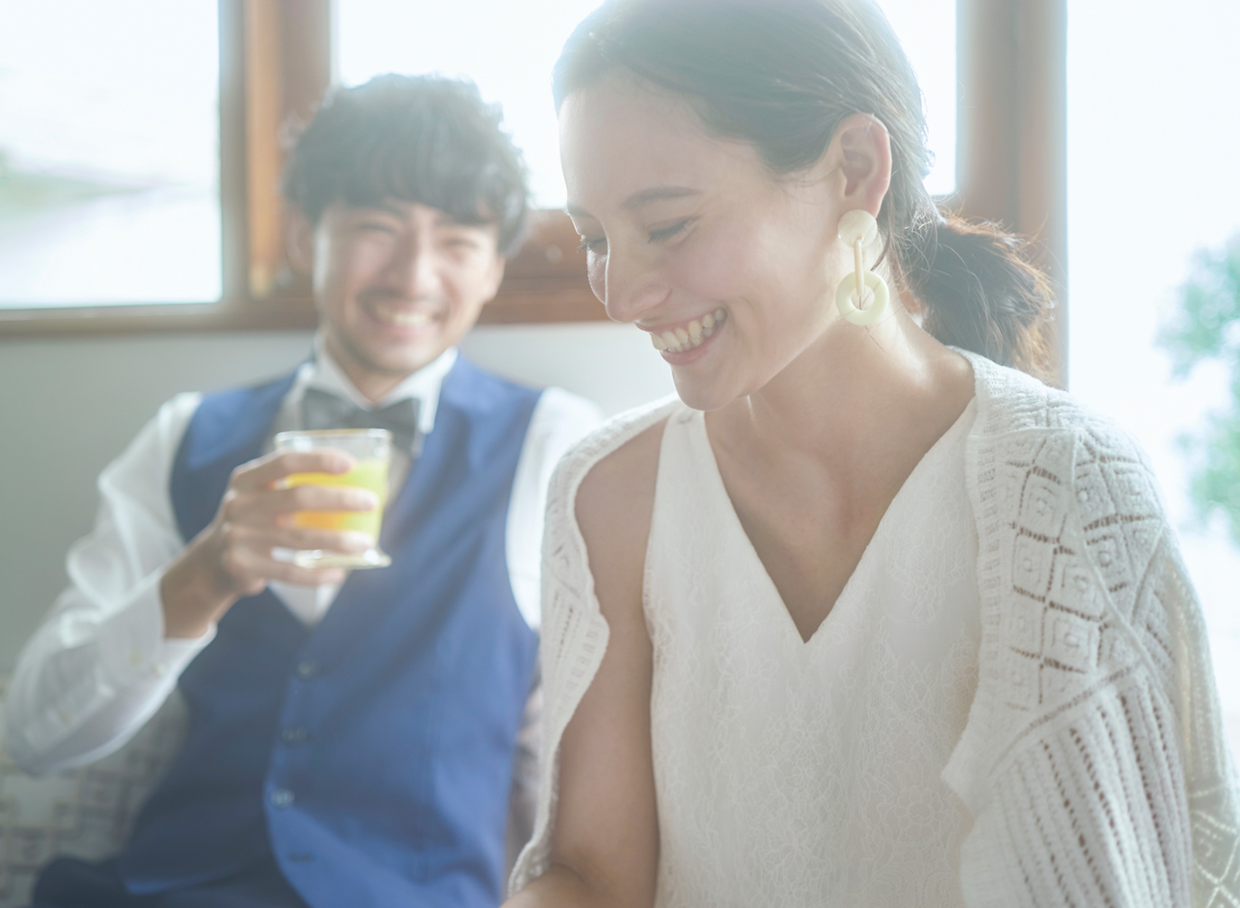 朝のゆるやかな時間をふたりで満喫