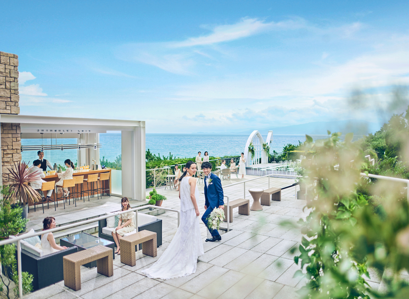 1日1組だから叶う自由な結婚式。都会の喧騒を忘れる特別な時間を