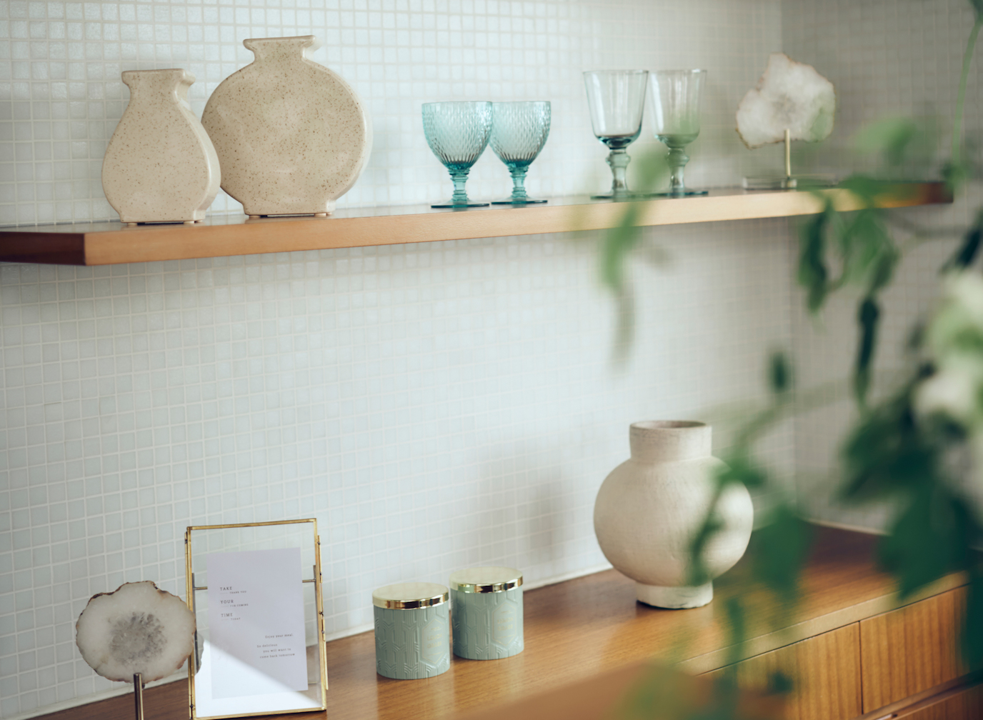 カジュアルでありながらもこだわりを感じられる上質空間