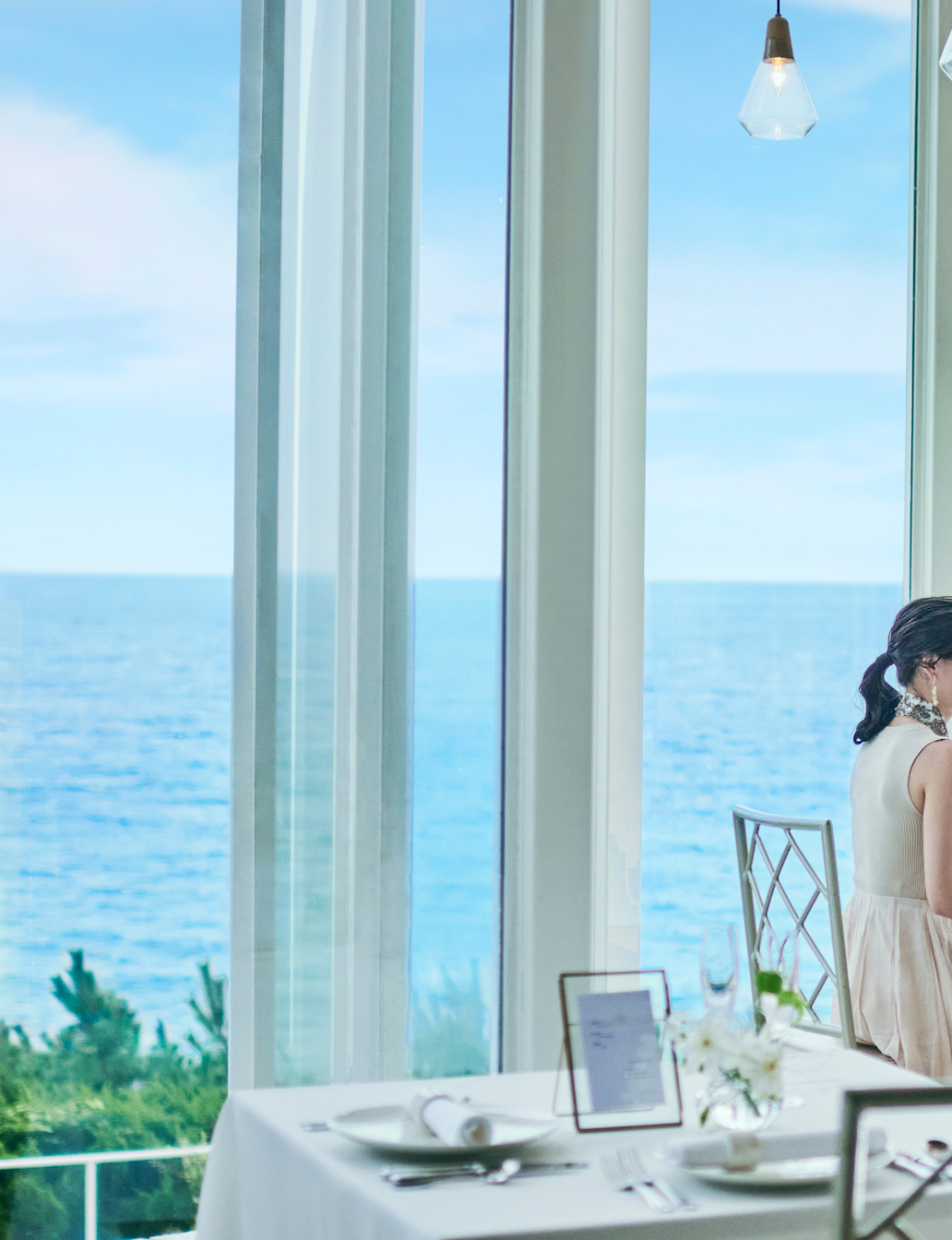 目の前に広がる大パノラマを眺めながら