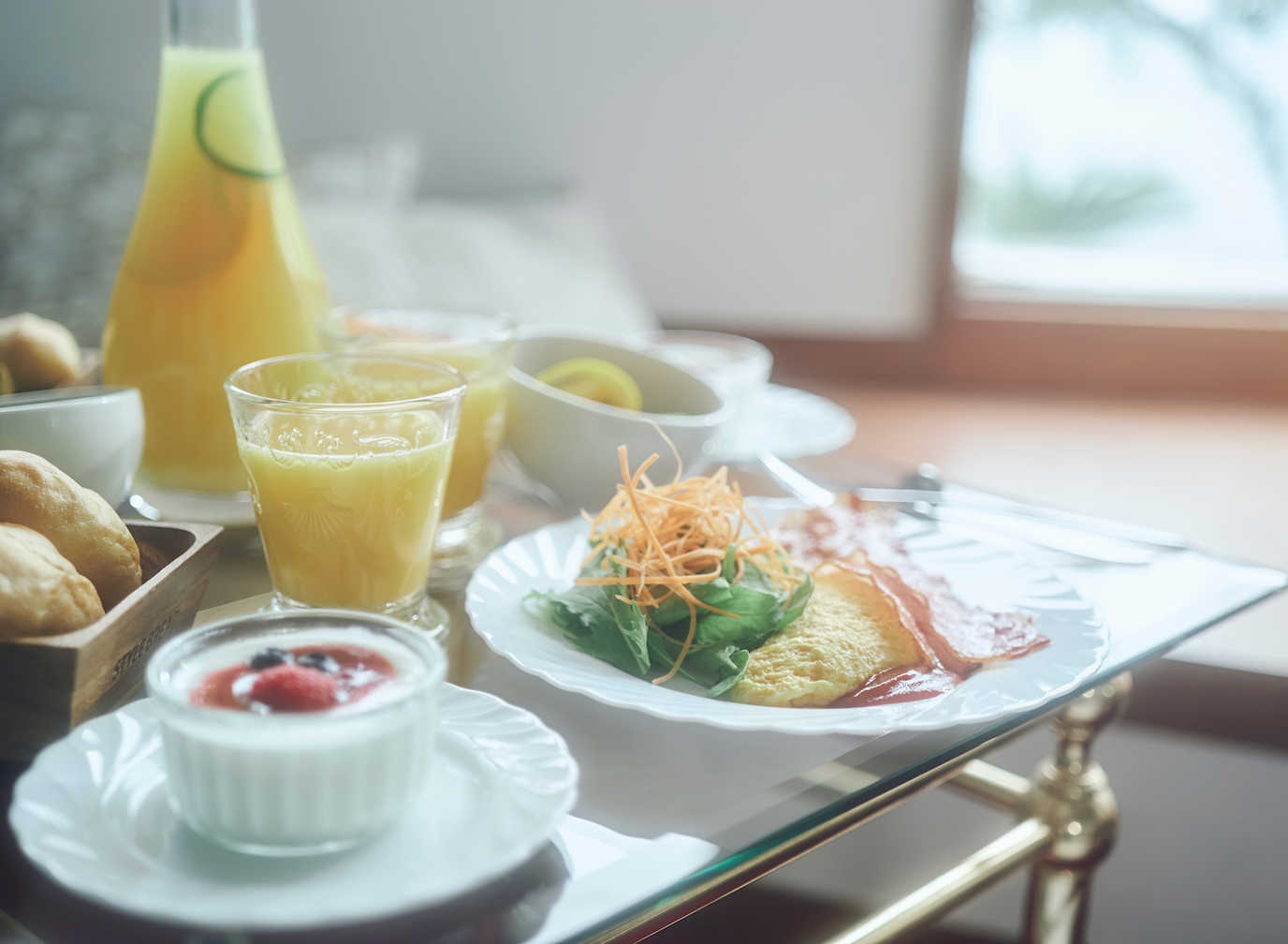 ホテルのルームサービスのような特別感を