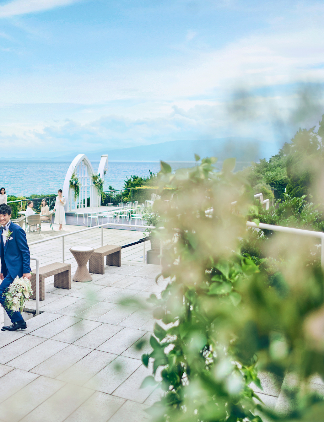 心地よい風を肌で感じながらゆっくり流れる時間を満喫して