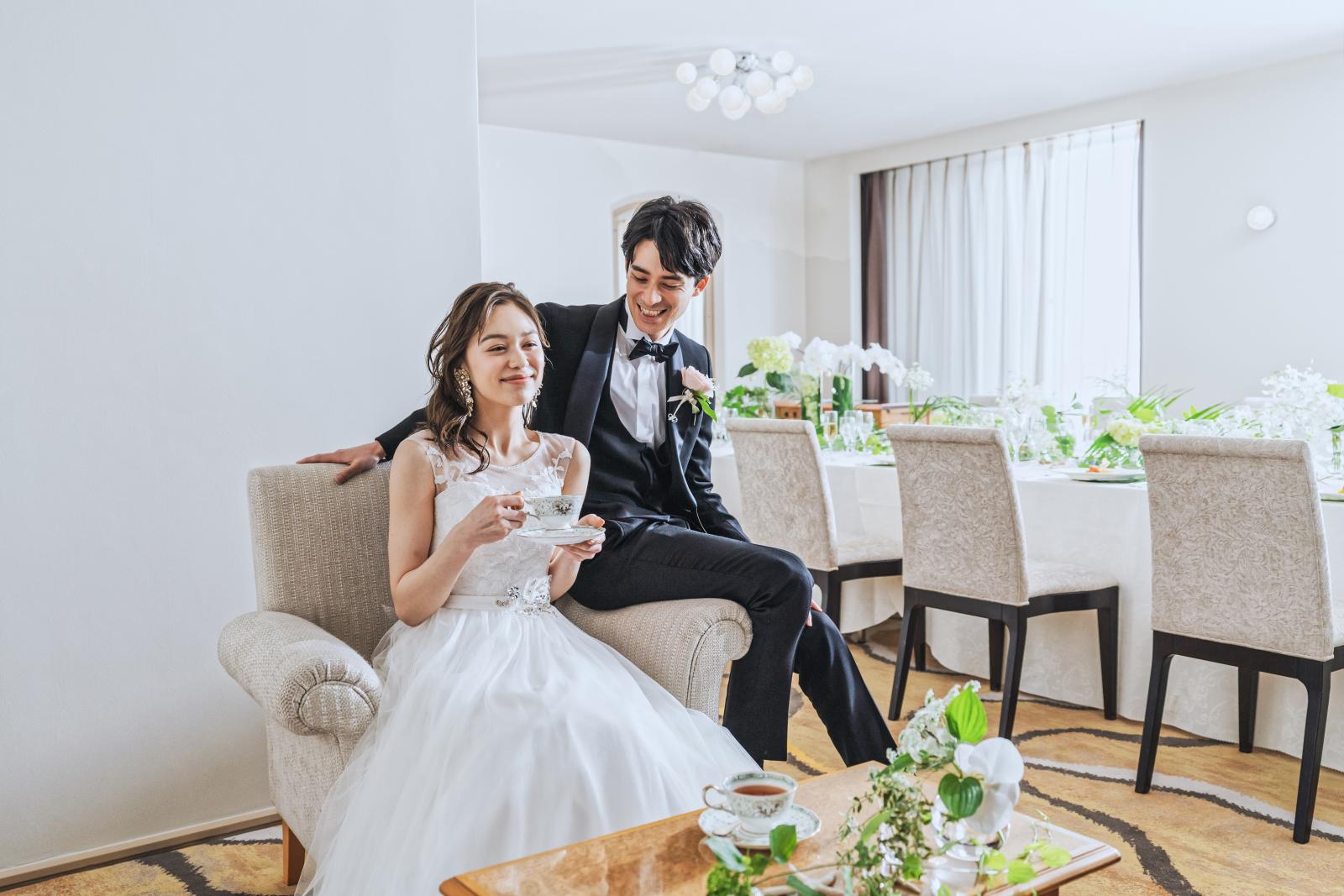 ソファを入れればくつろぎのひとときも楽しめます