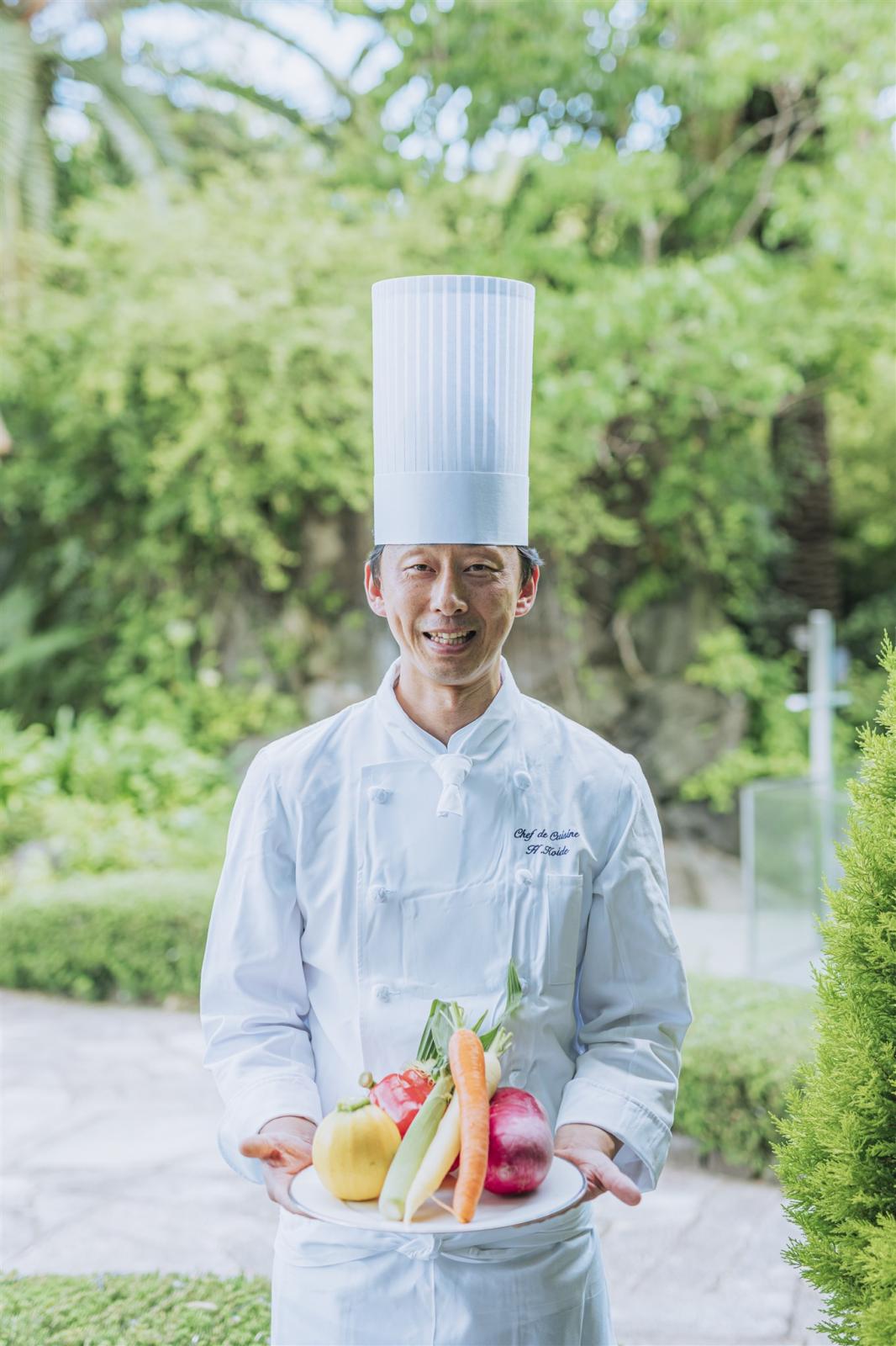 日本のトップシェフとしてこれまで数々のお客様の舌をうならせてきた料理長・小出裕之。