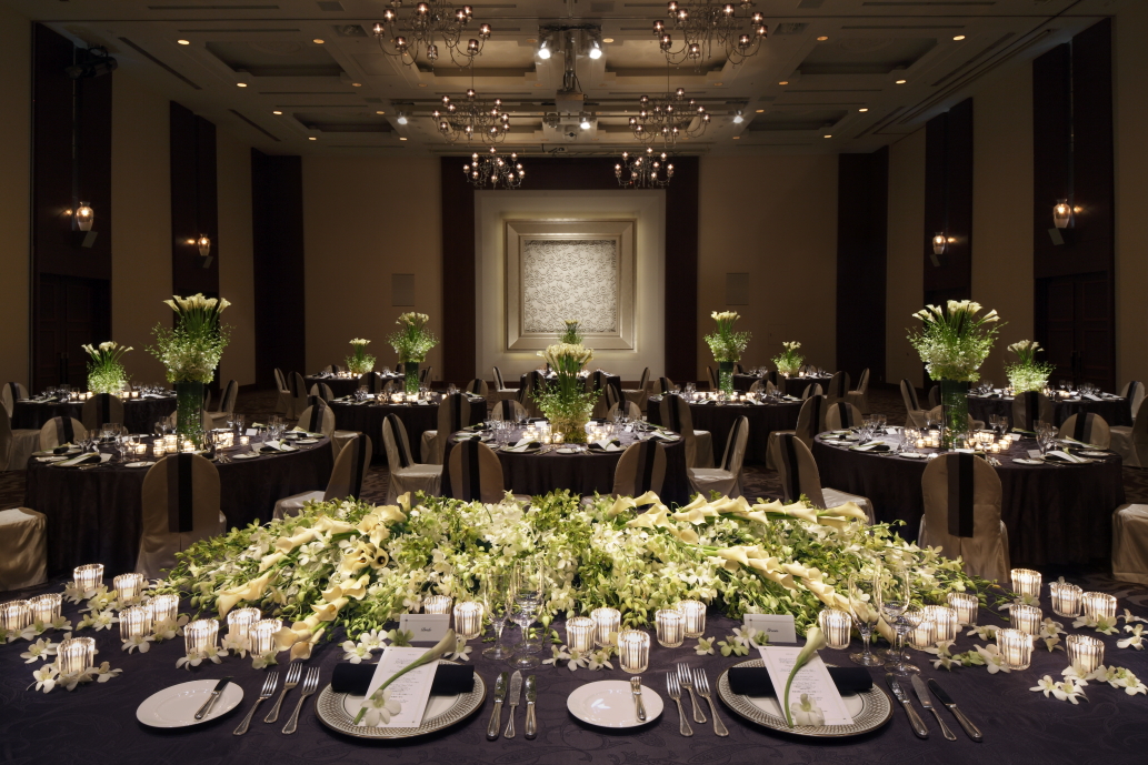 季節に合わせた会場装飾も！