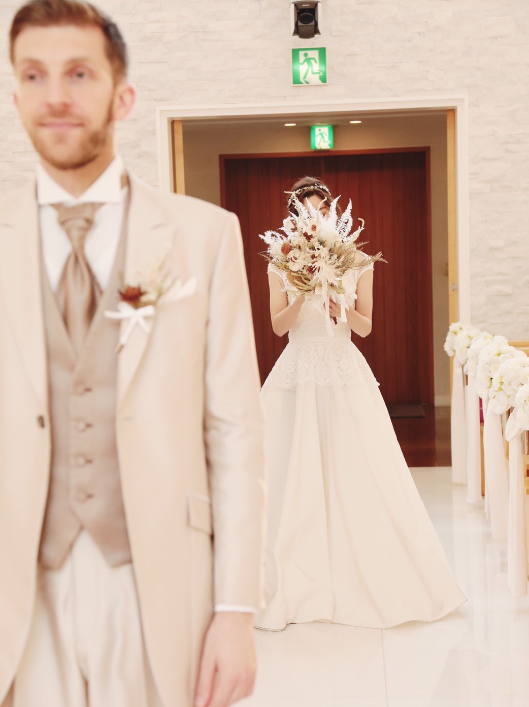 チャペル内の装飾も自由に☆