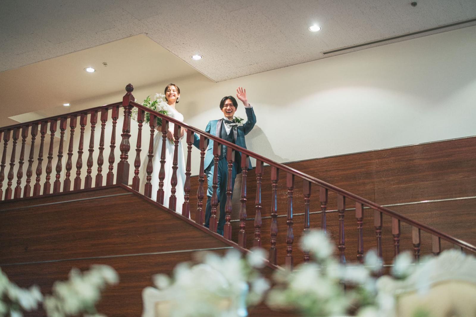 階段入場も叶う人気の会場です